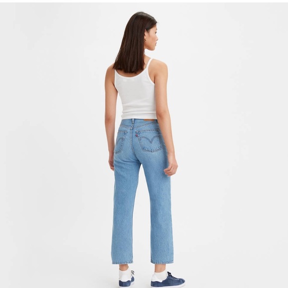 Ribcage straight ankle Levis jeans - Picture 1 of 7